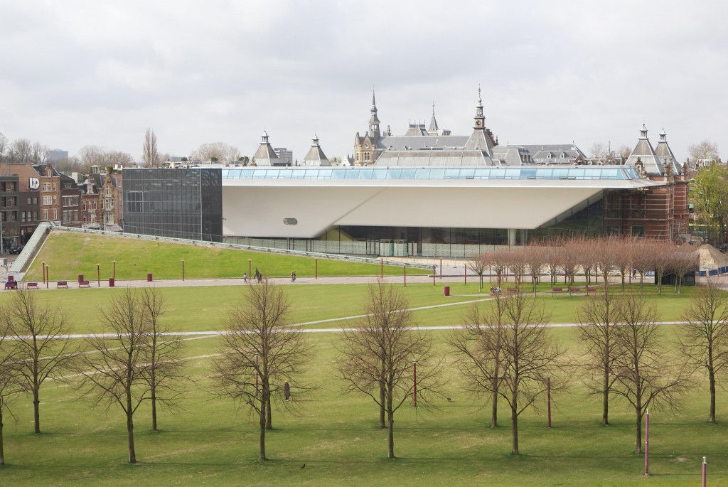 The New Stedelijk Museum in Amsterdam, by Amsterdam Marketing.