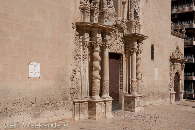 Spain-Alicante-Santa-Maria-church