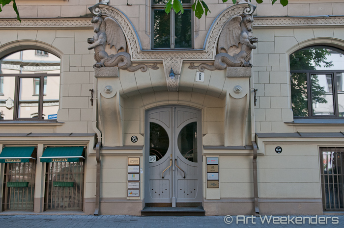 2014-Latvia-Art-Nouveau-WMAW (25) - Art Nouveau in Riga