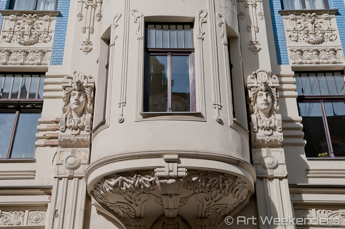 2014-Latvia-Art-Nouveau-WMAW (8) - Art Nouveau in Riga