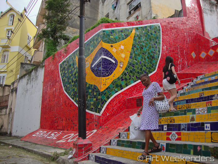 Selarón's stairs