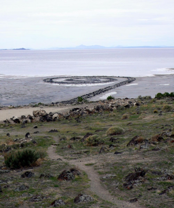 Spiral Jetty Robert Smithson Land Art