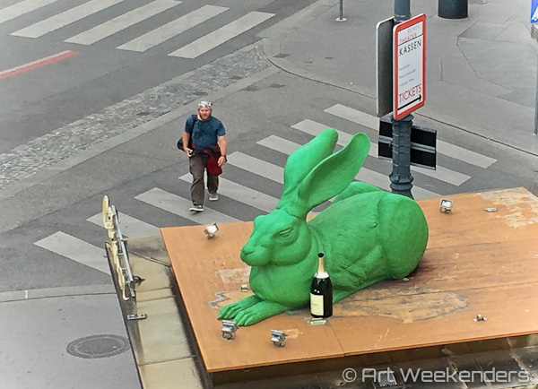Art in public spaces in Vienna Austria