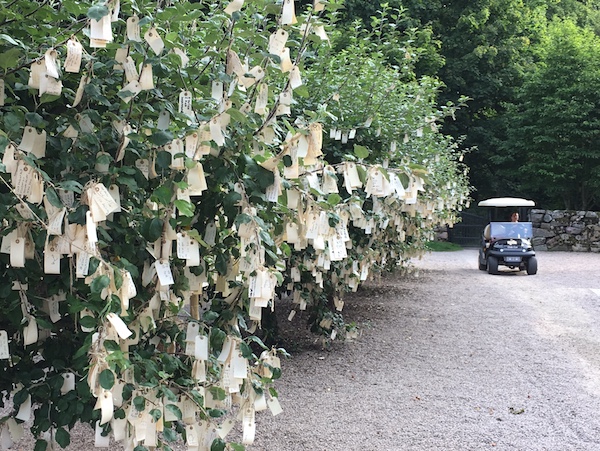 Yoko Ono wishtrees Wanås Konst