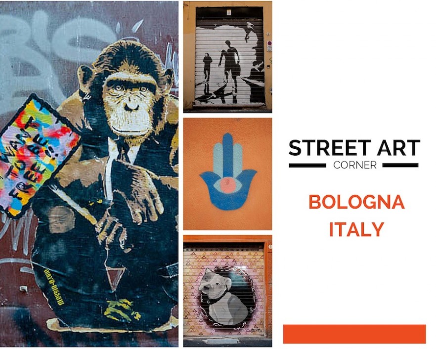Street art Bologna Italy